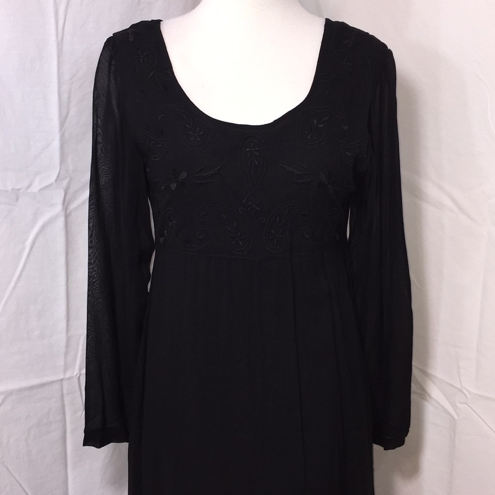Black Bohemian Dress